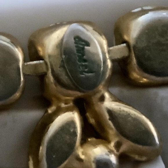 Amsel Aurora Borealis Crystal Necklace Vintage - Picture 7 of 10